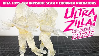 Hiya Toys Alien Vs. Predator Invisible Scar & Chopper Predators Review
