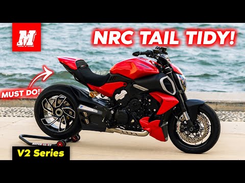 Ducati Diavel V4 NRC Fender Eliminator Kit Install!