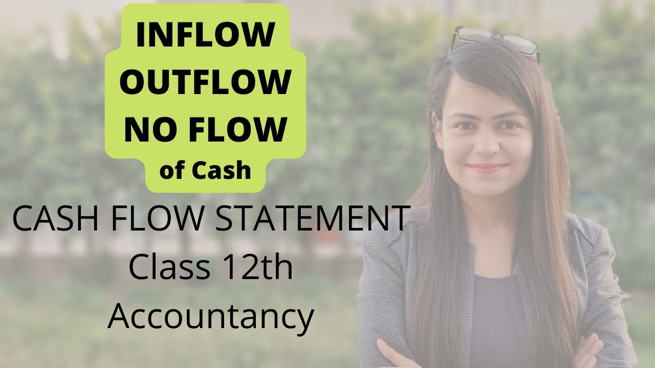 INFLOW, OUTFLOW, NO FLOW of CASH | Cash Flow Statement | Class 12th ...