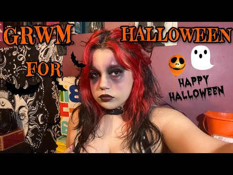 GRWM For Halloween 🎃👻