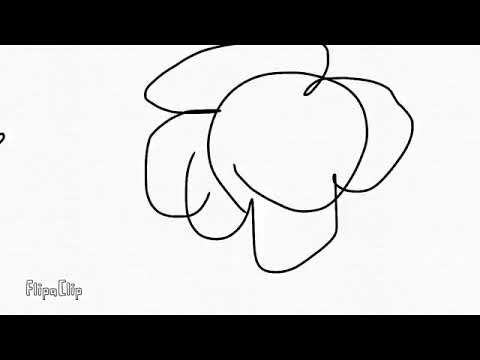 Flower bee animation