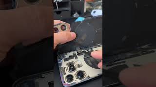 📱 Remplacement vitre arrière iPhone 15 Pro Max #smartphone #reparationtelephone #repair #fix #apple
