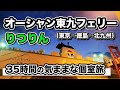 オーシャン東九フェリー最広の「4名個室」貸切での船旅。東京港から徳島港経由、新門司港まで35時間の気ままなフェリー旅【エンイチぶらり旅】