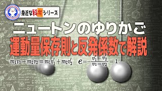 ニュートンのゆりかご 物理エンジンシミュレーションの再現検証です！【Re-examined Newton's Cradle】【実験】 / 米村でんじろう[公式]/science experiments