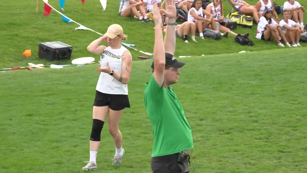 Grace Conerly Perfect Flick Huck Assist - TOTY Grace Conerly Brute 1 Throw Goal