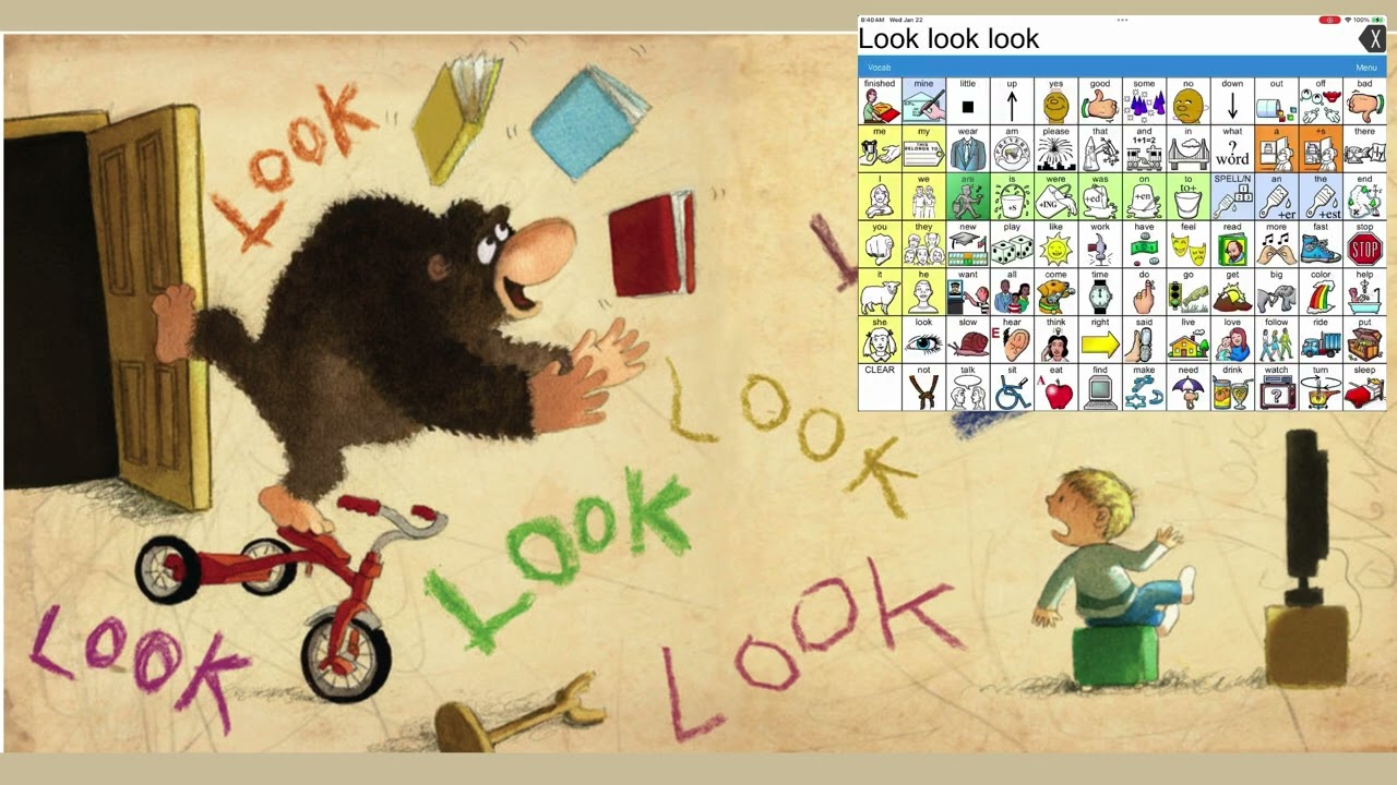 LAMP WFL MOdel: LOOK! By Jeff Mack