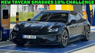 The Fastest Road Tripping EV I've Ever Tested! Updated Porsche Taycan Sport Turismo 10% Challenge