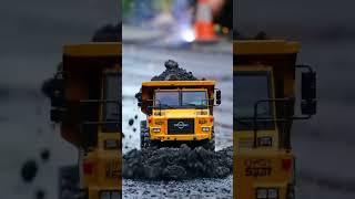 RC Construction Mayhem! Dump Truck &amp; Loader Tackle Mud &amp; Rocks 🚧