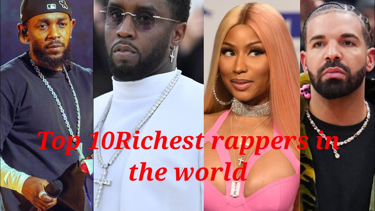 Top 10 richest rappers in the world 