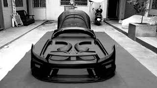 0915 Scirocco R20 Convert Aspec Style Wide Body Kit