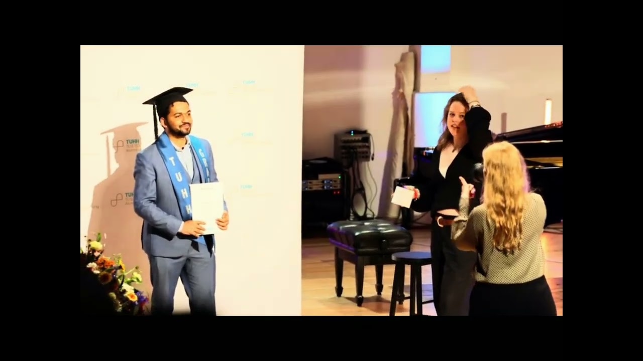 Graduation at TU Hamburg 