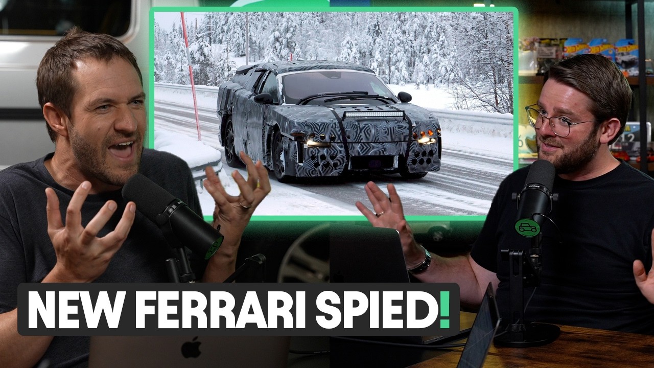 The New Ferrari EV Spied Testing!