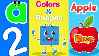 Preschool Learning Videos for 3 Year Olds | Best Learn ABC, 123, Colors & Shapes | 3 Years Learning screenshot 5