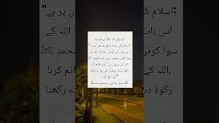 Beautiful Hadees Mubarak Muhammad nabina naat #hadees #hadeessharif #hadeesshortvideo