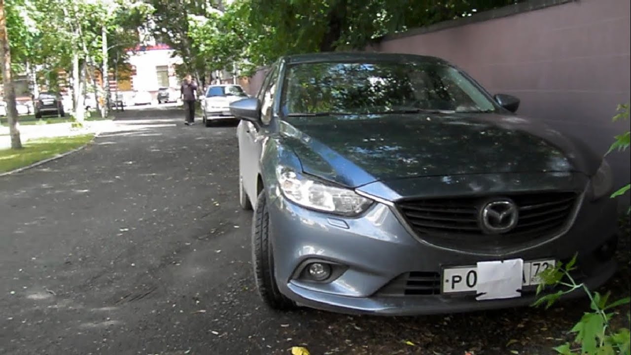 Тест драйв mazda