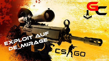 CS:GO - Exploit auf de_mirage - in die Wand glitchen / wall gliltching [HD] [60FPS]