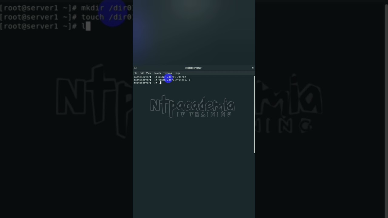 How Create Folder and Files in RHEL 