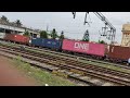 Freight train departing from bhagalpur junction towards kahalgaon -sahibganj- howrah