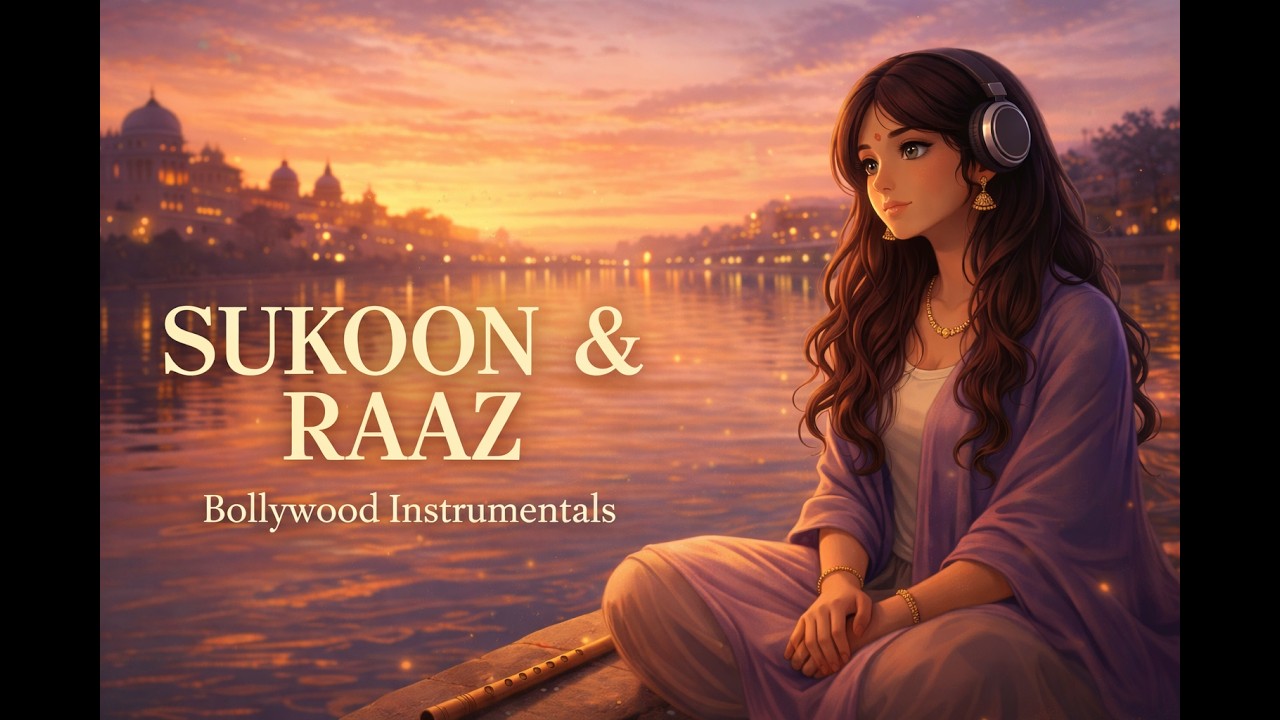 Sukoon & Raaz 🌅 Bollywood Instrumentals | Relax, Study, Feel the Rhythm