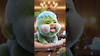 Frozen Lasora Baby Eating Lasora ❄️🫐 | Loud ASMR 3D CGI Hotel Animation #fruitanimation #3danimation