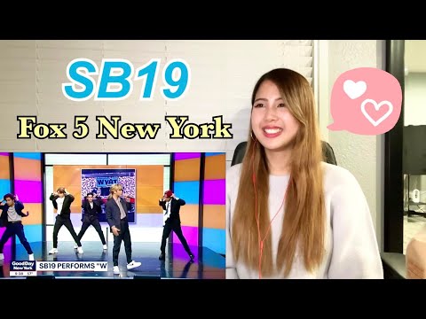 SB19 sings 'WYAT (Where You At)' on Fox 5 New York (Reaction Video)