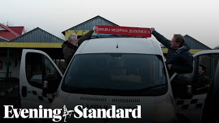 Briton drives ambulances and medical supplies to Ukraine