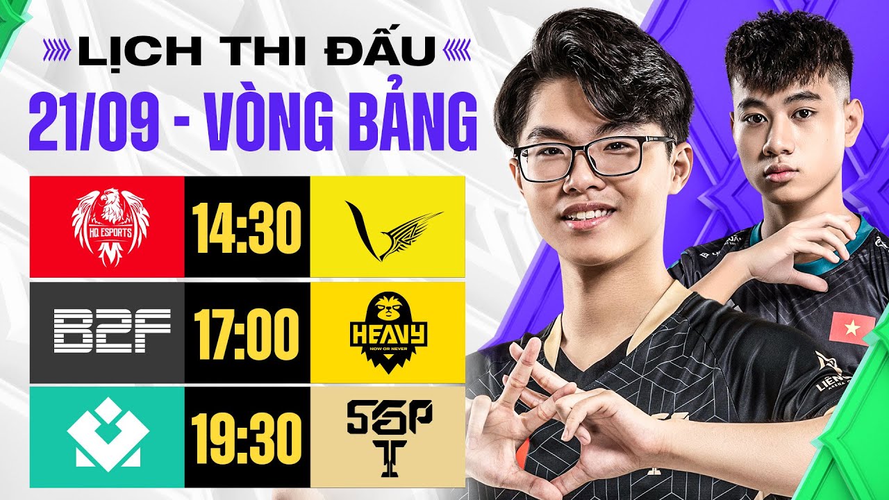 🔴 TRỰC TIẾP: HQ ESPORTS VS V GAMING – ĐẤU TRƯỜNG DANH VỌNG MÙA ĐÔNG 2022 – VÒNG BẢNG NGÀY 21/09