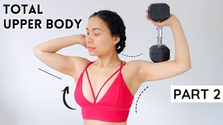 30 DAY BREAST LIFT, toned upper body VOL 2  workout video