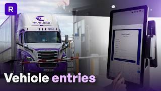 aReception: Smart Vehicle Entry Management and SMS Call-Up System for Trucks