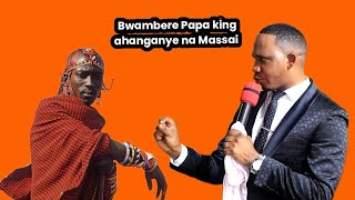 Papa king ahanganye na Massai yo muri Tanzania TURUMIRWA 😳 Tera agatebe wirebere