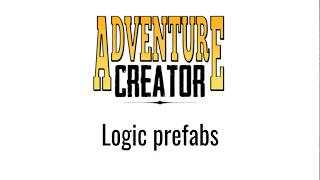 Adventure Creator: Prefab puzzle logic
