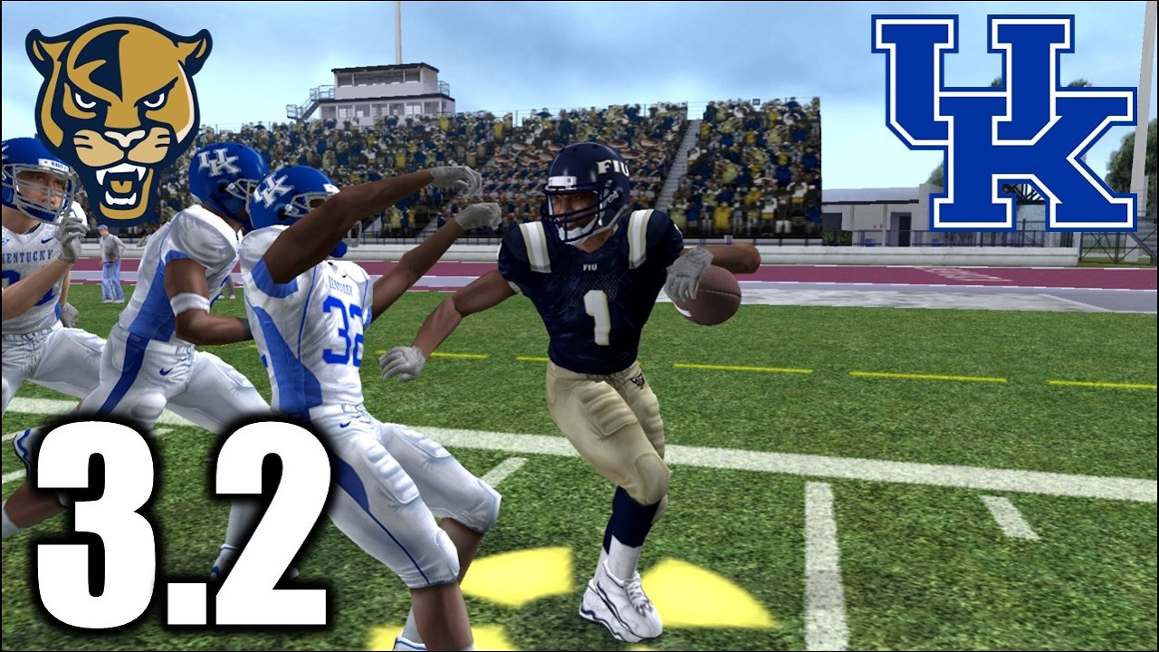 FIU vs Kentucky | NCAA Football 06 FIU Golden Panthers Dynasty | S3:E2