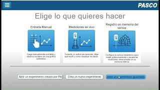 Bienvenido a SPARKvue - App para tu Laboratorio de Ciencias