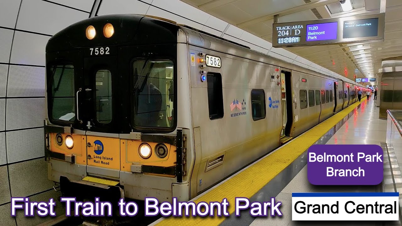 lirr-first-ever-train-to-belmont-park-from-grand-central-youtube