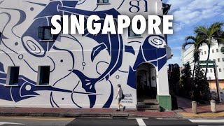 Singapore Vlog Exploring Chinatown Tanjong Pagar Aesthetic Local Cafe Hopping