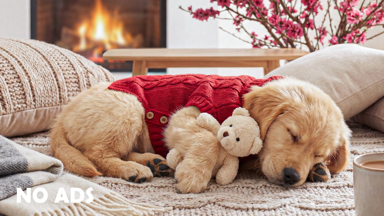 12 часов успокаивающей музыки для собак 🐶🌸 Тревожным собакам 💤 Без рекламы 💖