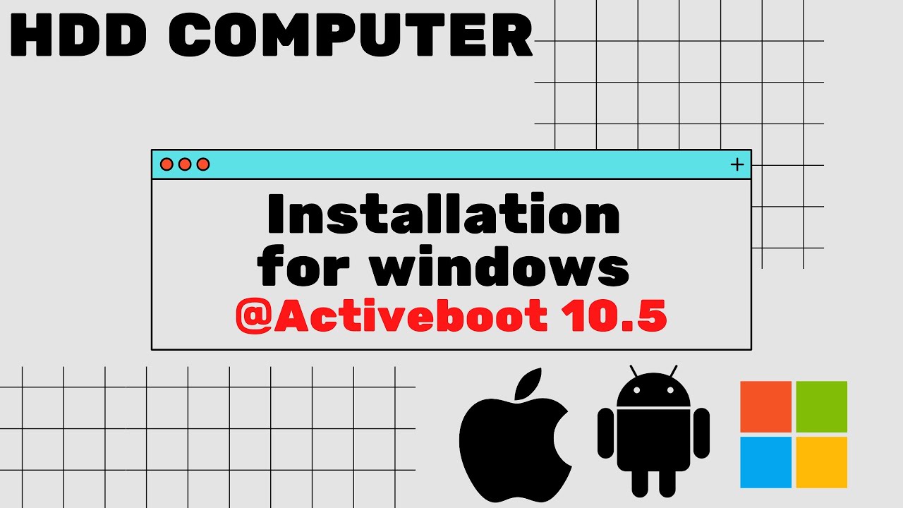 CARA INSTAL ACTIVEBOOT DISK DAN CARA PENGGUNAAN NYA - YouTube