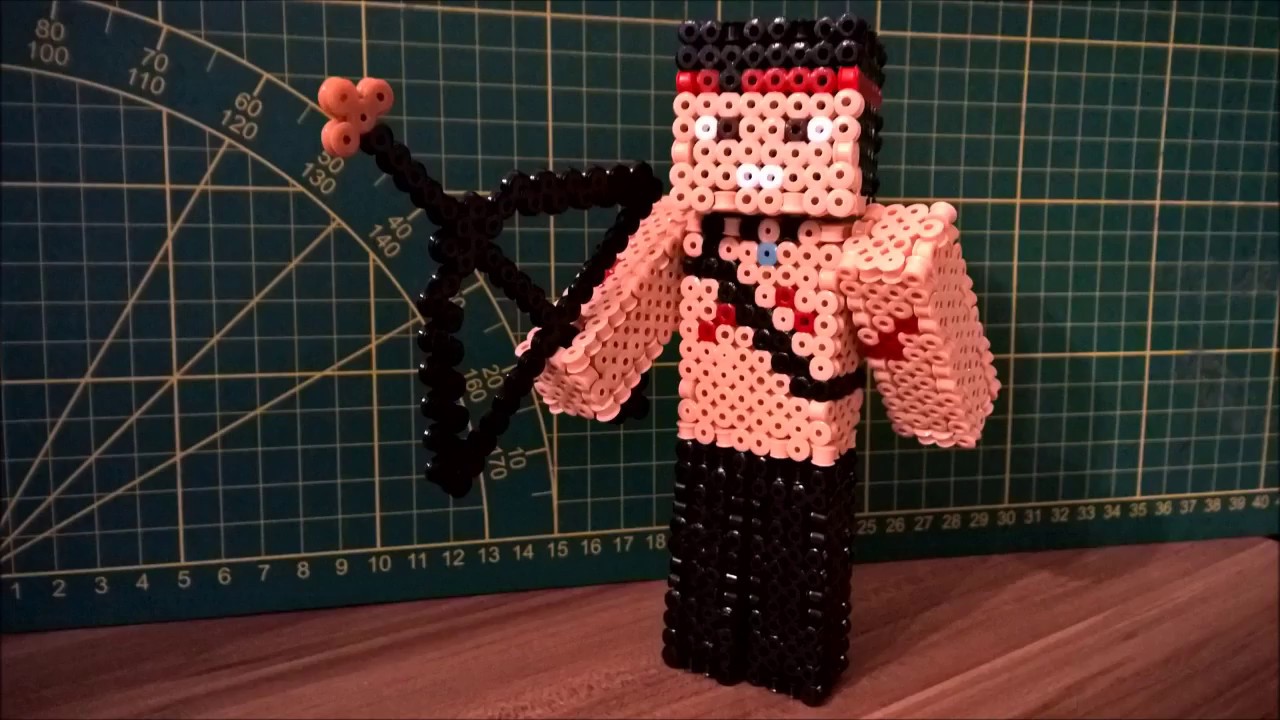 Woody Minecraft Skin 3d Perler Beads Bugelperlen Toy Story Hama