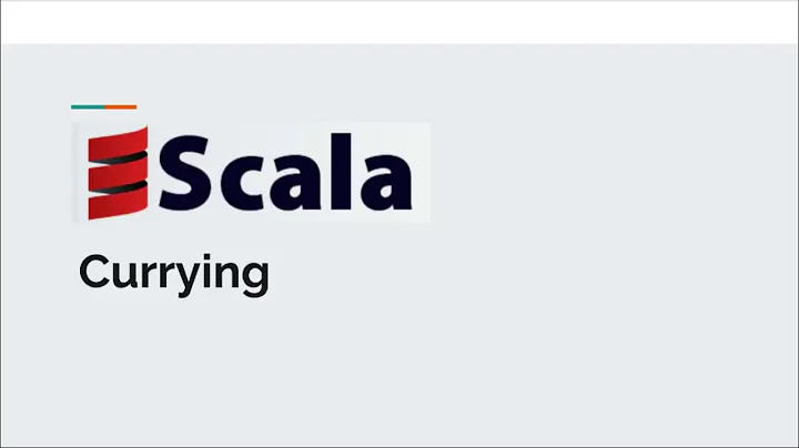 Currying Functions in Scala