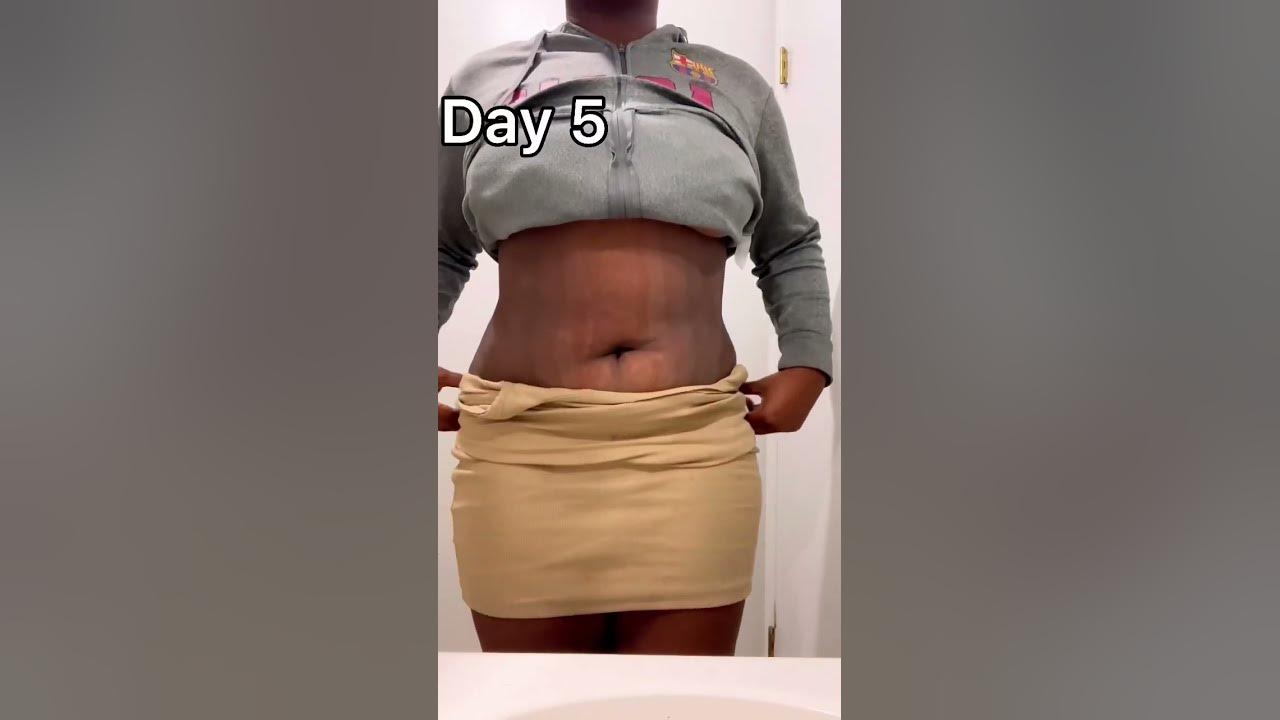 Wearing a waist trainer everyday for 5 days + RESULTS Shorts YouTube