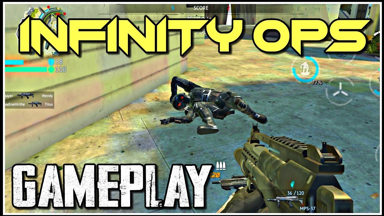 INFINITY OPS ONLINE FPS GAMEPLAY ANDROID VIDEO
