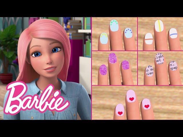 Barbie Nails Are Going Viral & They Aren't All Pink