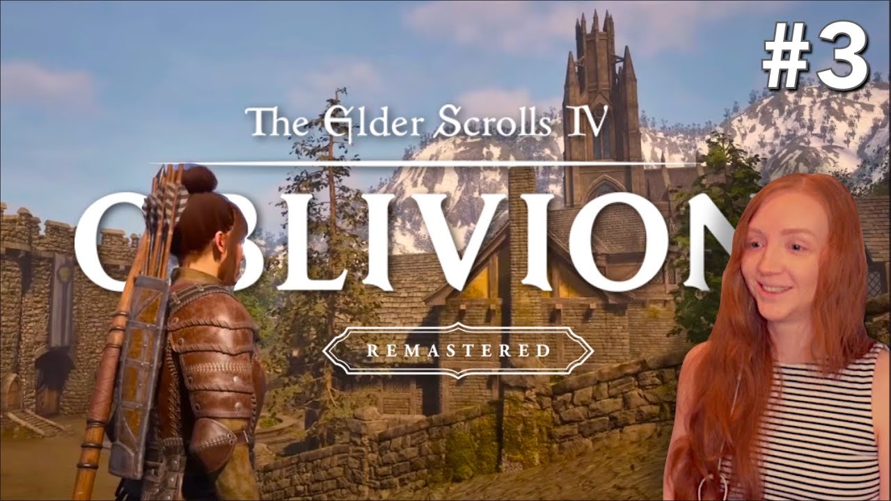 Exploring Chorrol and joining a guild! Blind OBLIVION REMASTERED playthrough #3