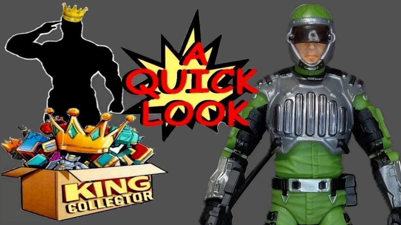 Sci-Fi G.I. Joe Classified Series GI Hasbro Real American Hero Action Figure Quick Look Review