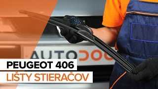 Ako vymeniť Stierač na CITROËN XM (Y4) - video sprievodca