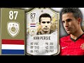 FIFA 22 - Latający Holender czy latający rzeźnik? - Robin van Persie w akcji!