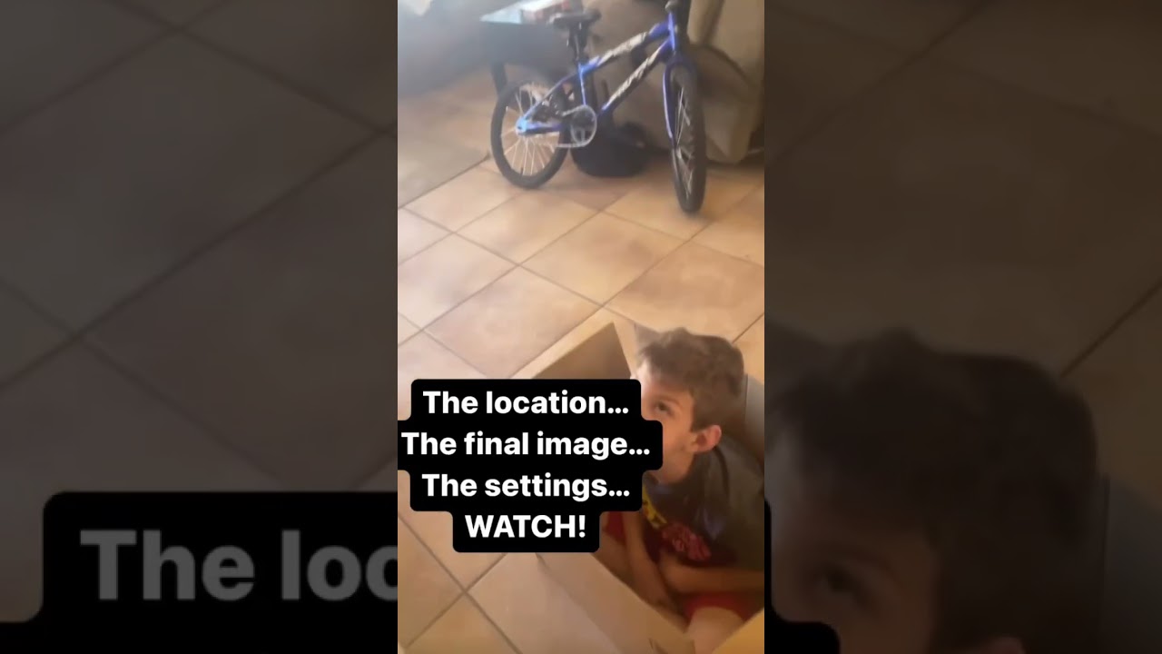 Manual mode settings 