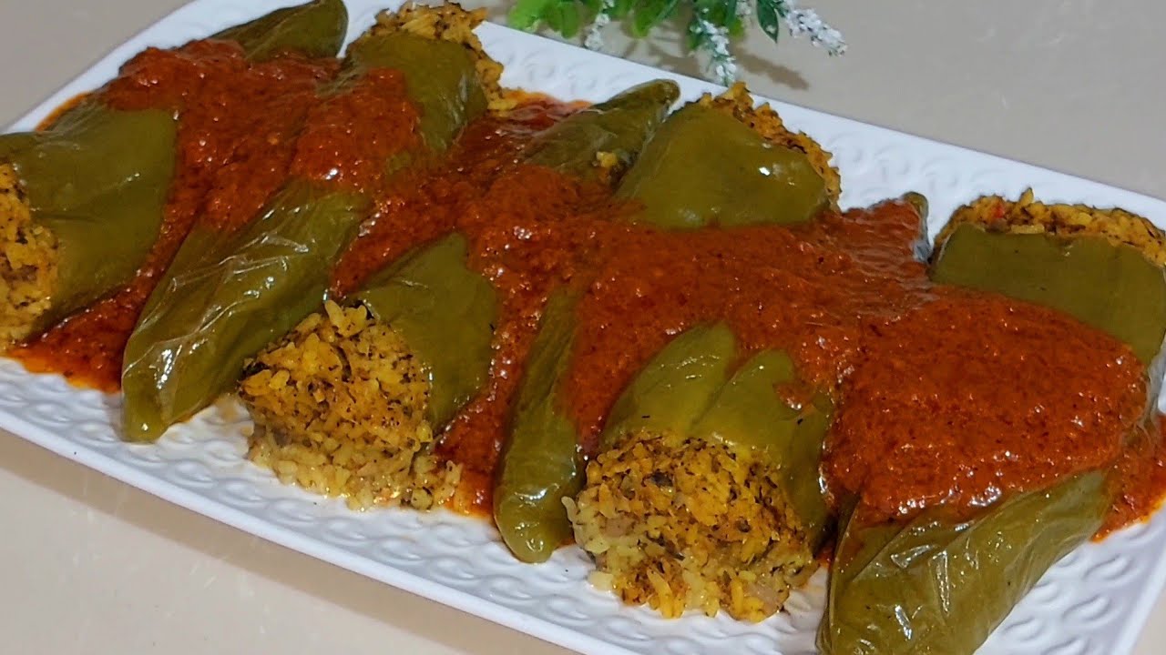 فلفلة معمرة بالروز بطريقتي الخطيرة👍بدون كفتة طعمها و لذتها لا تقاوم جربيها على حسابي و اكيد غتعجبك 💯