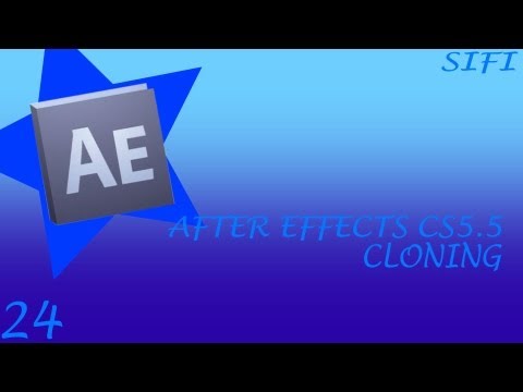 Adobe After Effects Cs 5.5- Cloning