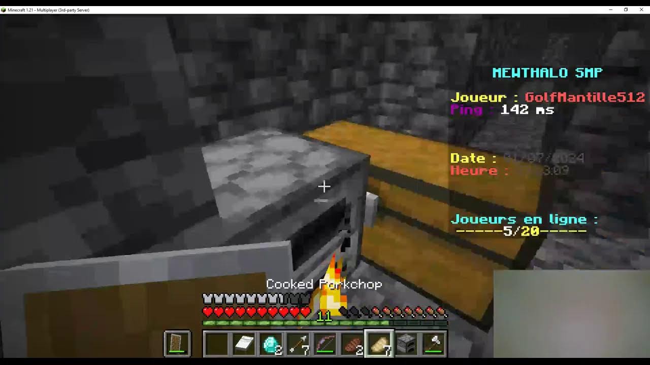 Minecraft 1.21 survie entre pote - YouTube